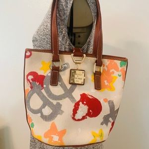 Dooney & Bourke Leather canvas Purse Handbag